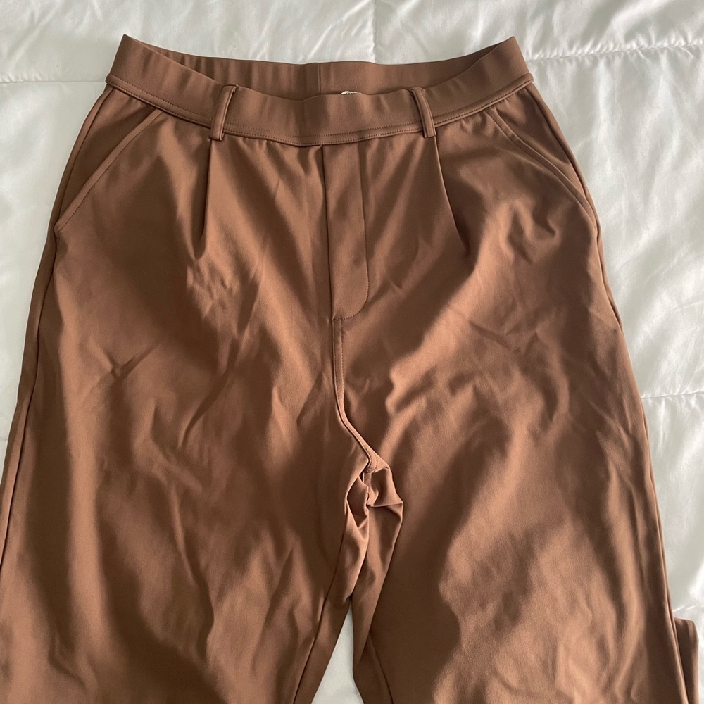 HALARA Tan Wide-Leg Women's Pants Small - Picture 4 of 6